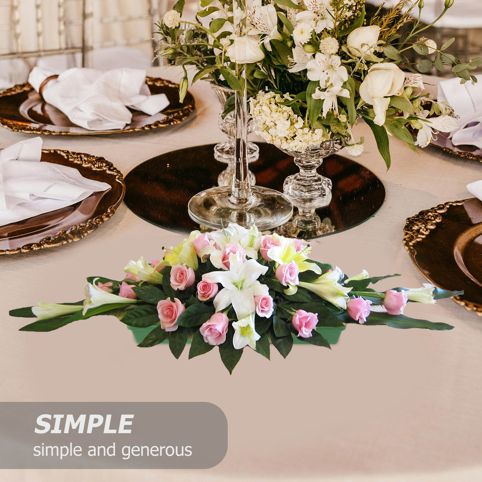 Wedding Floral Supply - 10Pcs Long Needle Foam Trays Floral