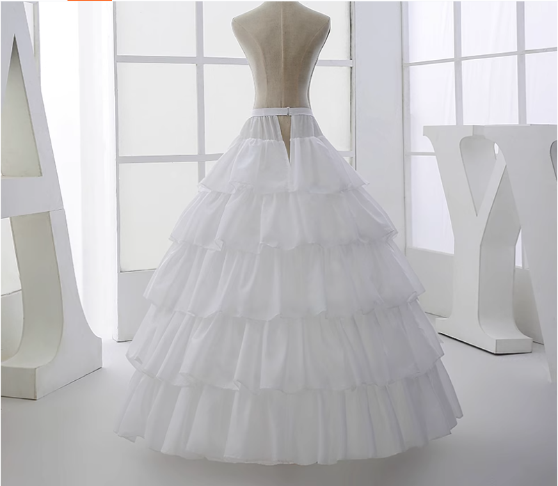Wedding Support - Bridal Wedding Interdress White Skirt Supporting