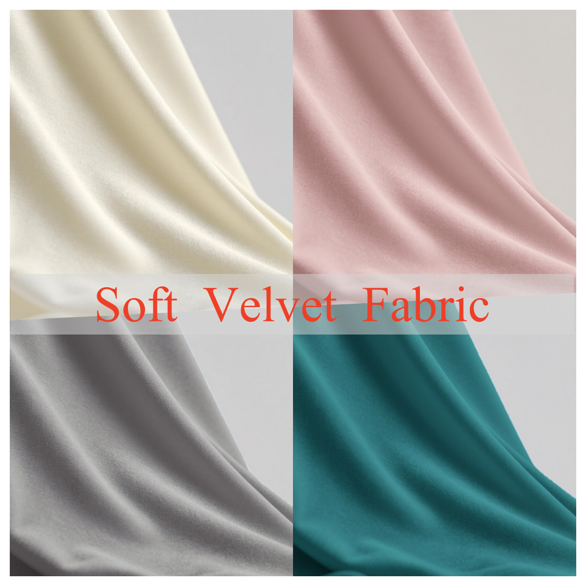 Wedding Backdrop Curtain - 1 PC Velvet Fabric for DIY