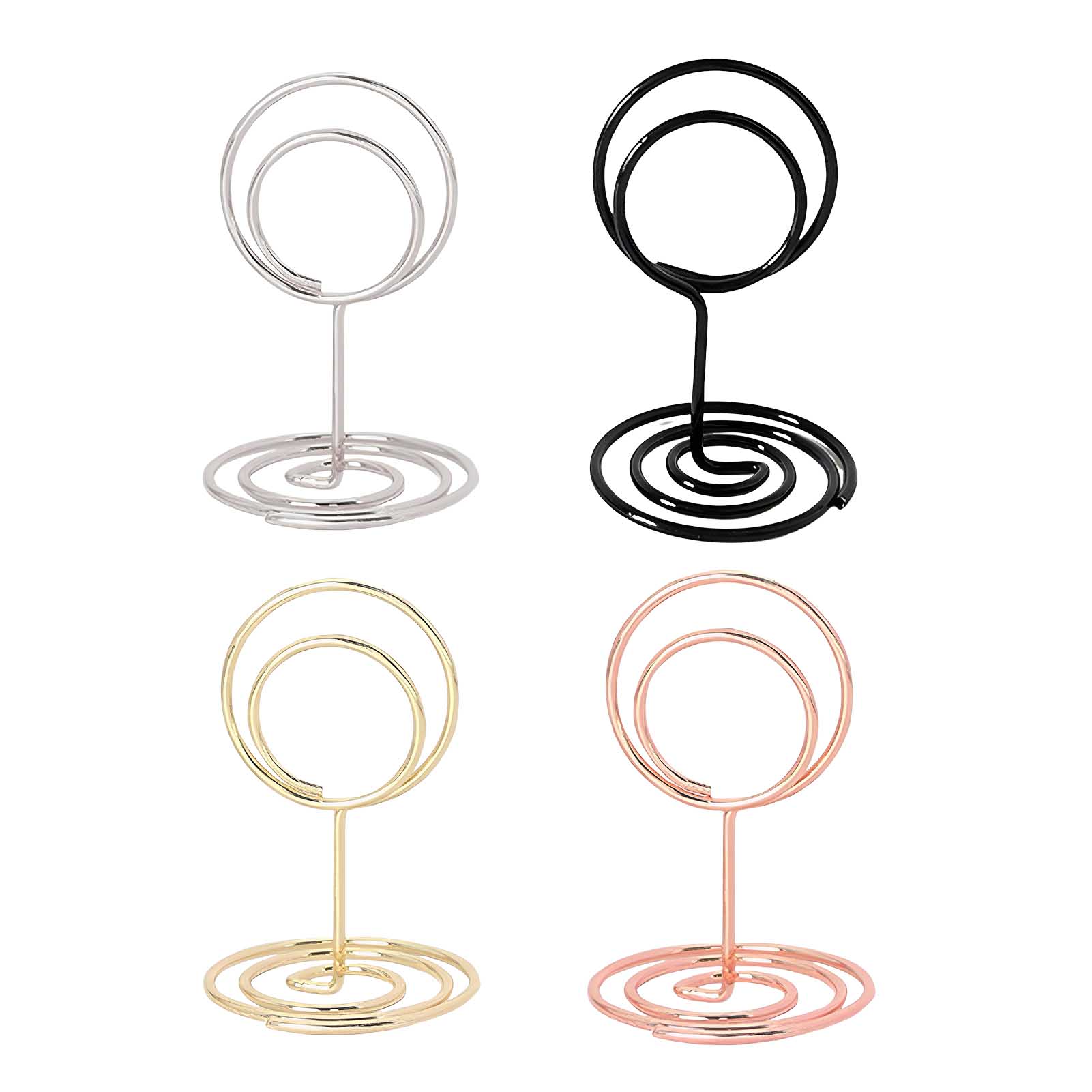 5pcs Dining Slot Card Holder F – Table Number Gold recenzja i cena