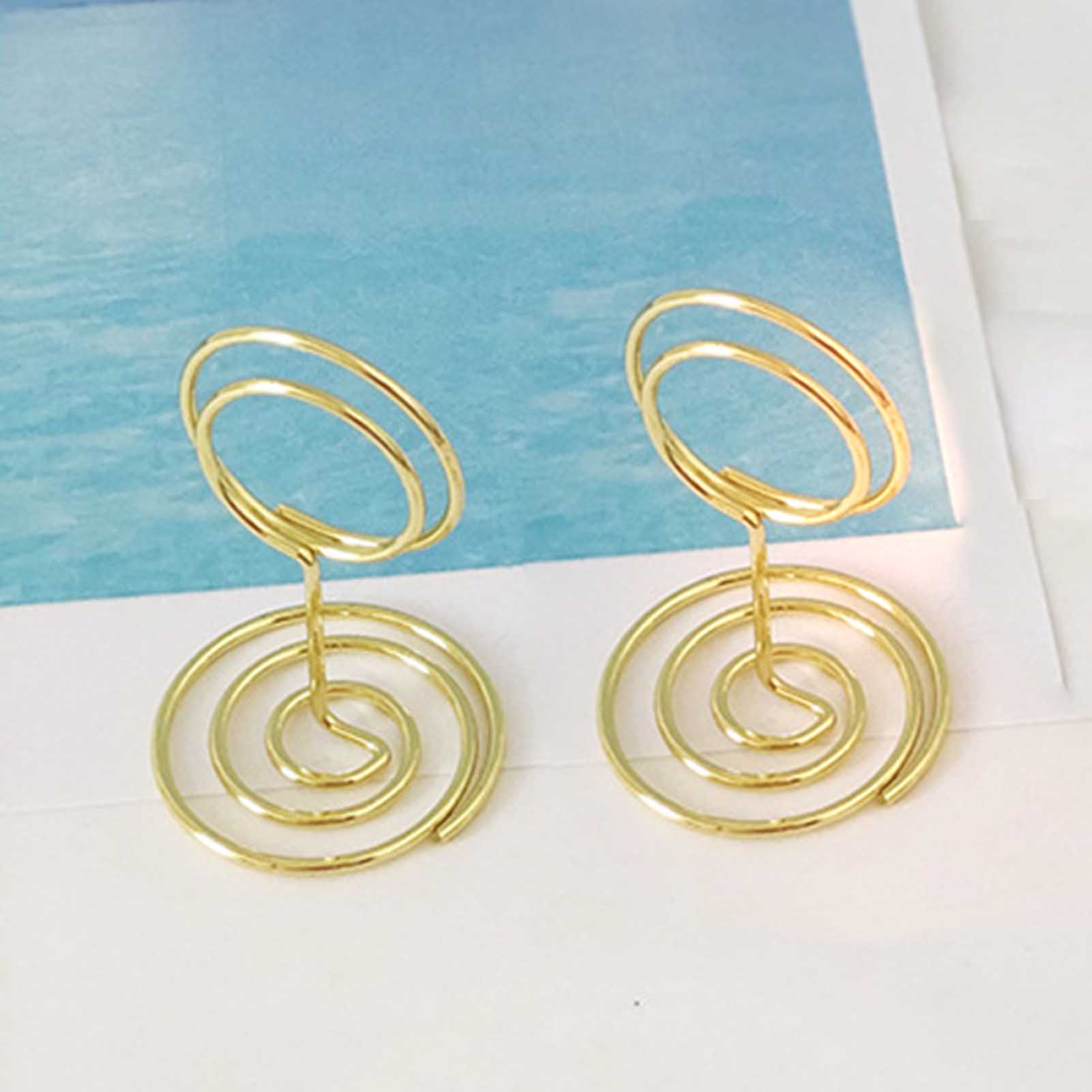 5pcs Dining Slot Card Holder F – Table Number Gold recenzja i cena