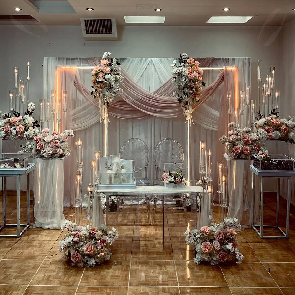 Wholesale Luxury Customized Me – Wedding Backdrop Curtain recenzja i cena
