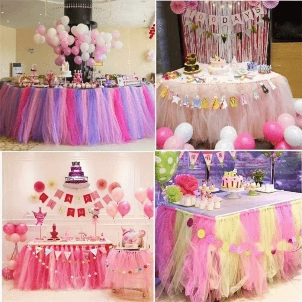 Multi-clolor Tulle Mesh Ribbon – Wedding Backdrop Curtain recenzja i cena
