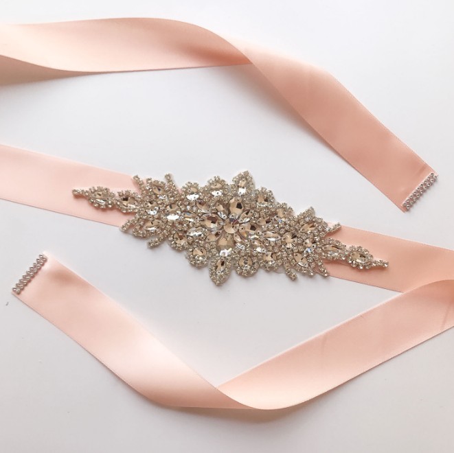 Women Wedding Prom Decoration  – Bridal Sash Ribbon recenzja i cena