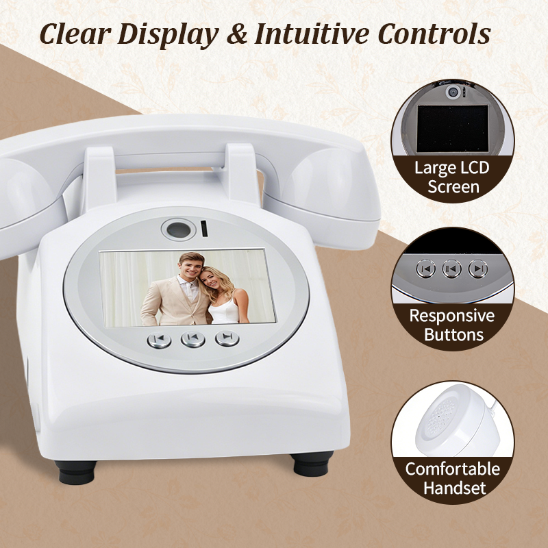 Audio Guestbook Wedding Phone  – Wedding Supply Factory recenzja i cena