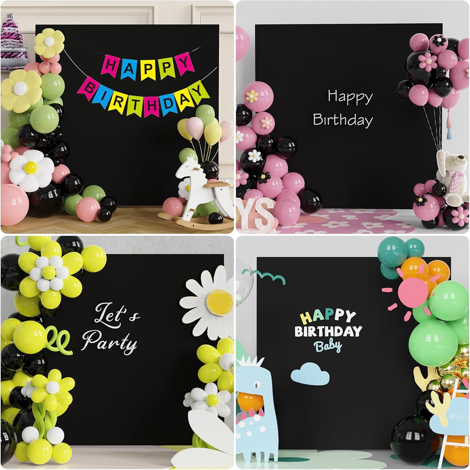 Black Spandex Square Arch Cove – Wedding Backdrop Curtain recenzja i cena