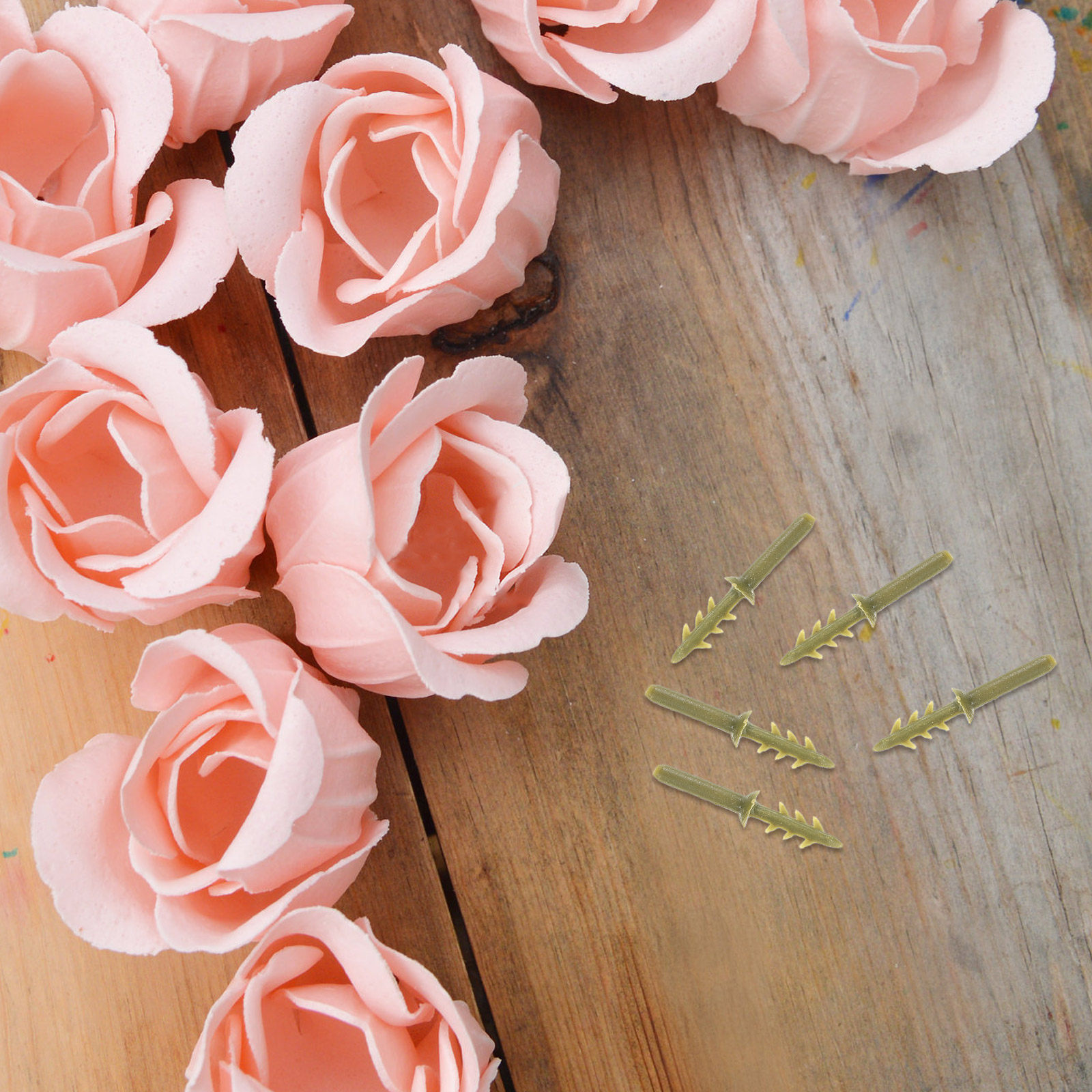 50Pcs Artificial Flower Calyxe – Wedding Floral Supply recenzja i cena