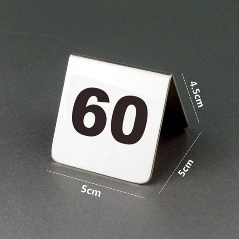 Double Sides Stainless Steel T – Table Number Gold recenzja i cena