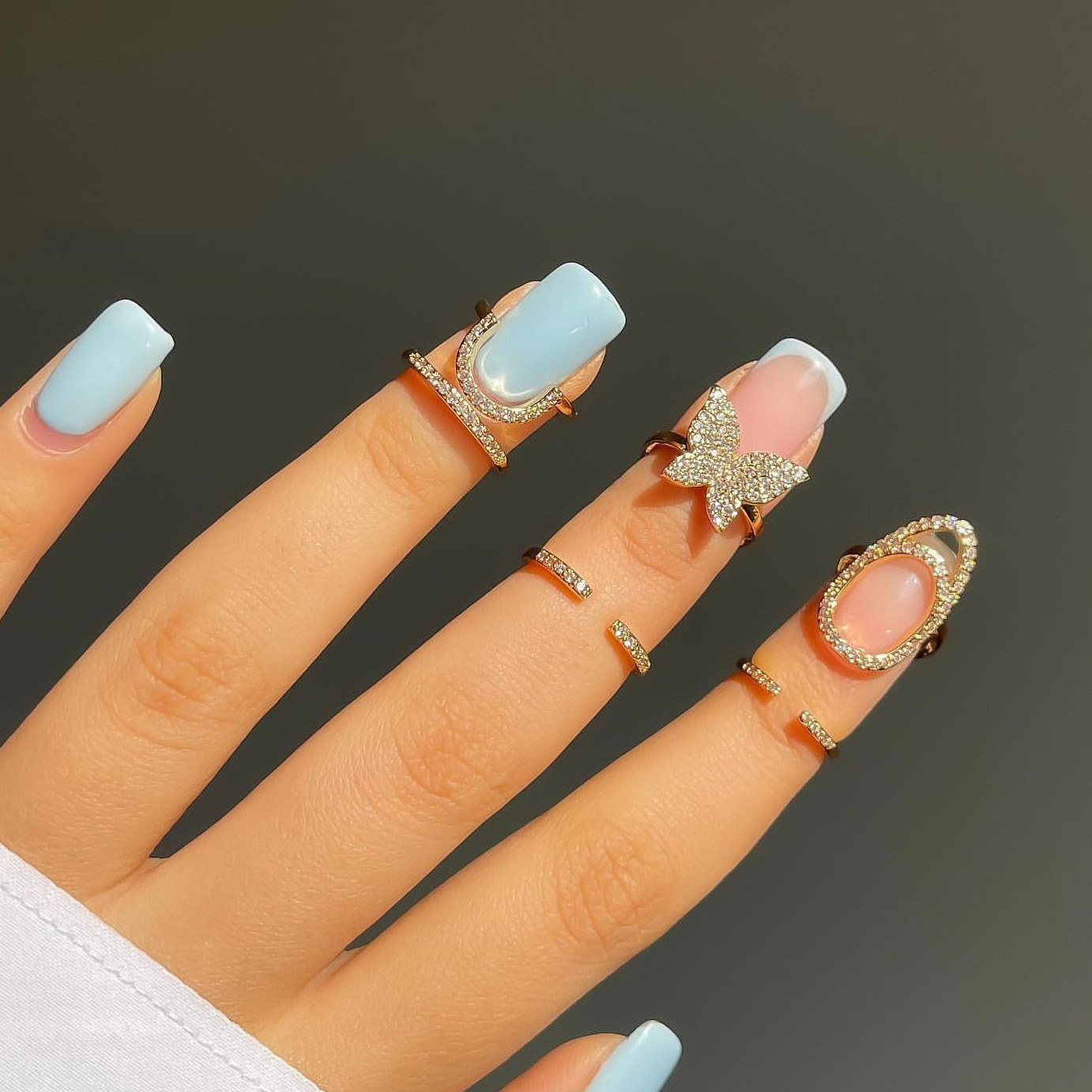 Fashion Women's Crystal Nail C – Wedding Zone recenzja i cena