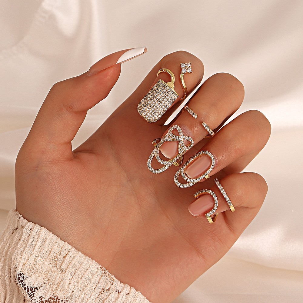 Fashion Women's Crystal Nail C – Wedding Zone recenzja i cena