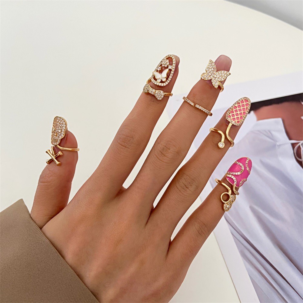 Fashion Women's Crystal Nail C – Wedding Zone recenzja i cena