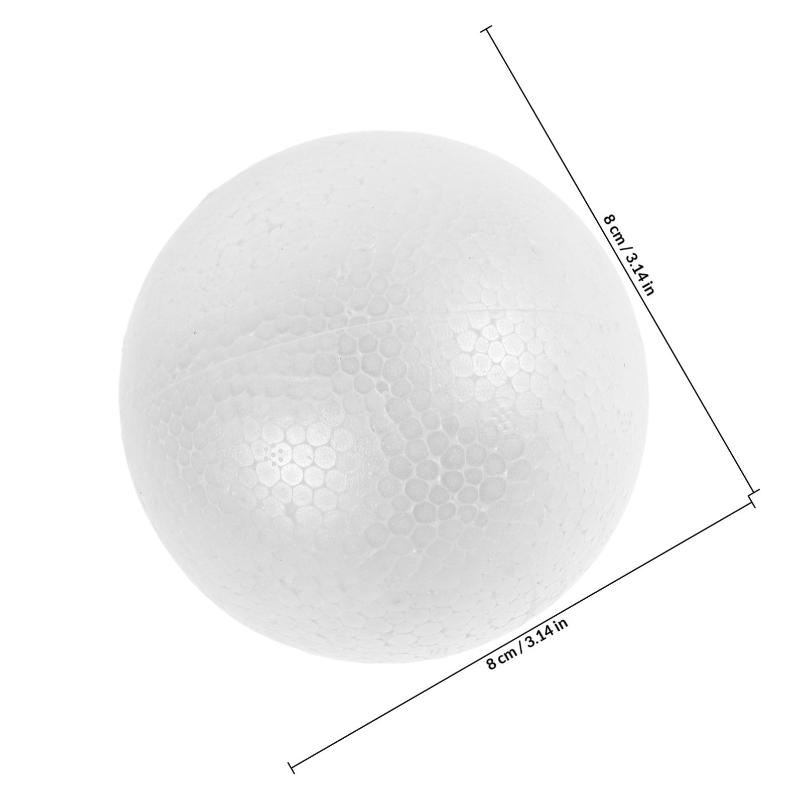 12Pcs White Polystyrene Foam B – Wedding Floral Supply recenzja i cena