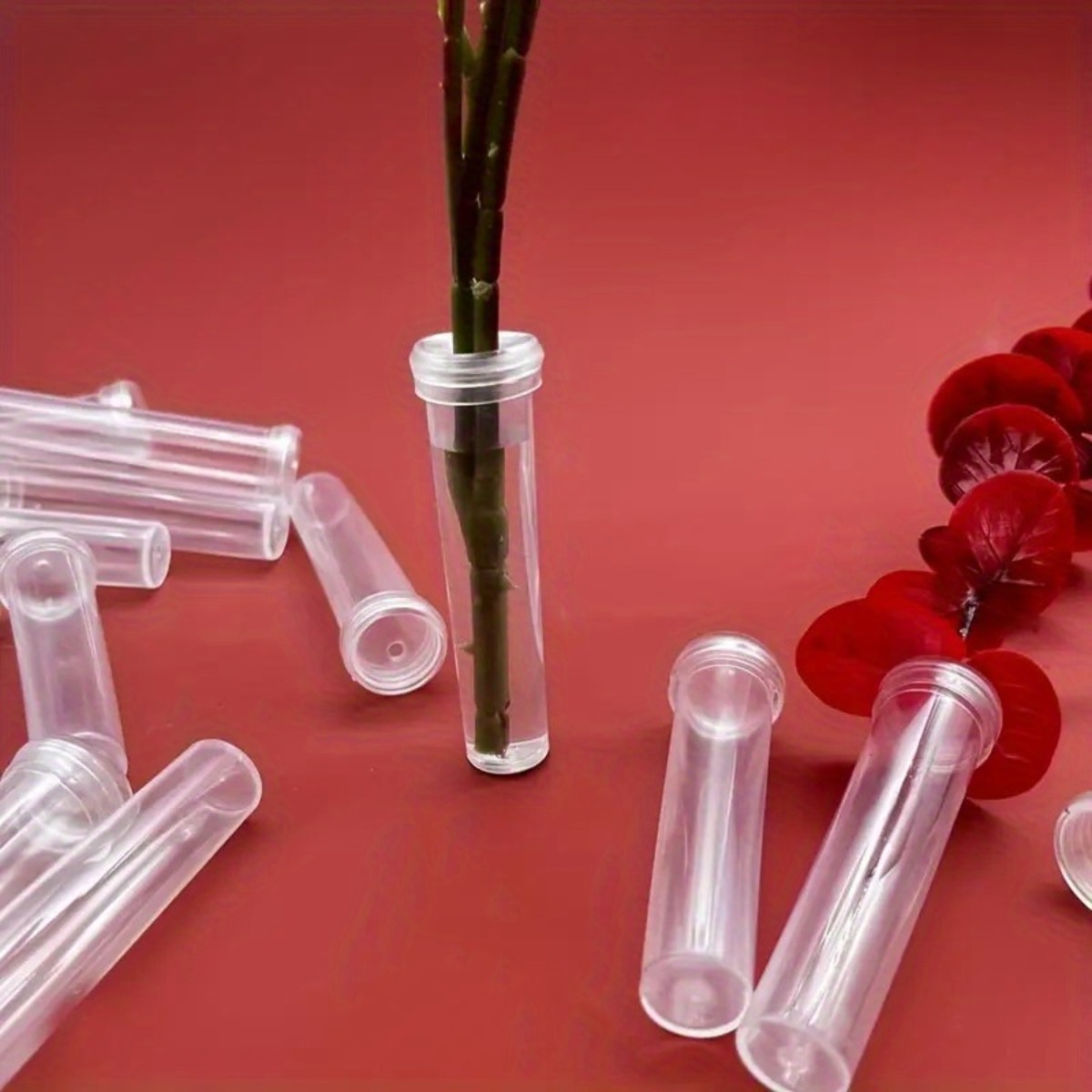 10Pc Transparent Plastic Flora – Wedding Floral Supply recenzja i cena