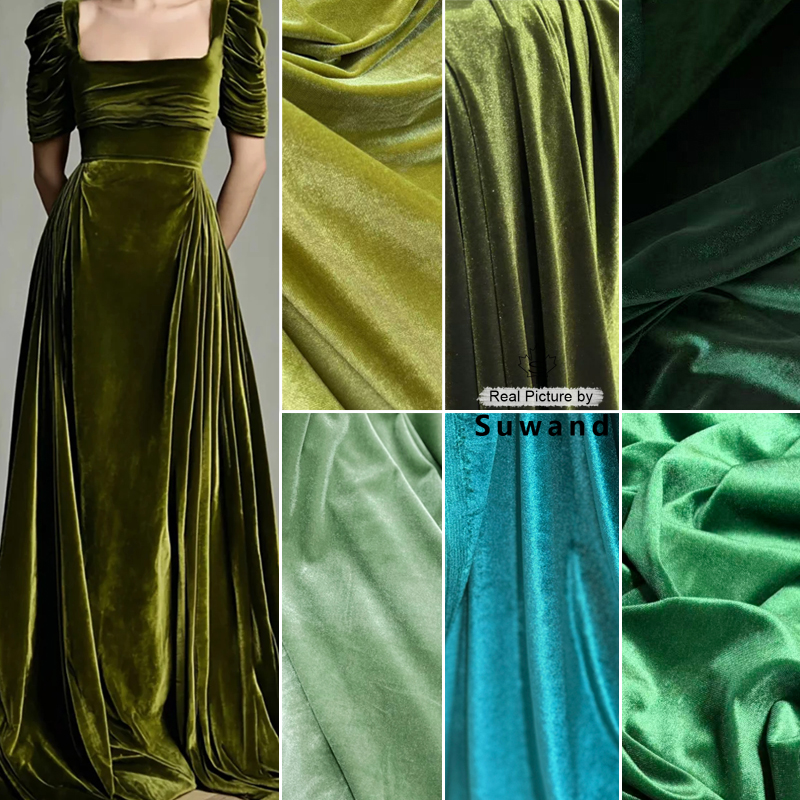 Soft Velvet Fabric for Women F – Wedding Backdrop Curtain recenzja i cena