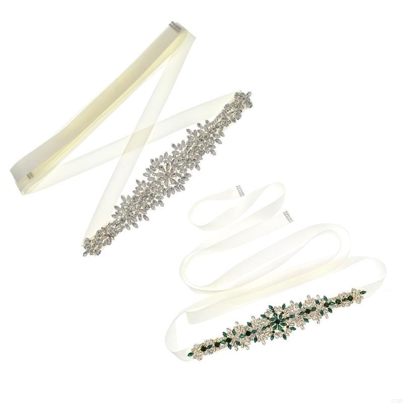 Luxurious Crystal Wedding Sash – Bridal Sash Ribbon recenzja i cena