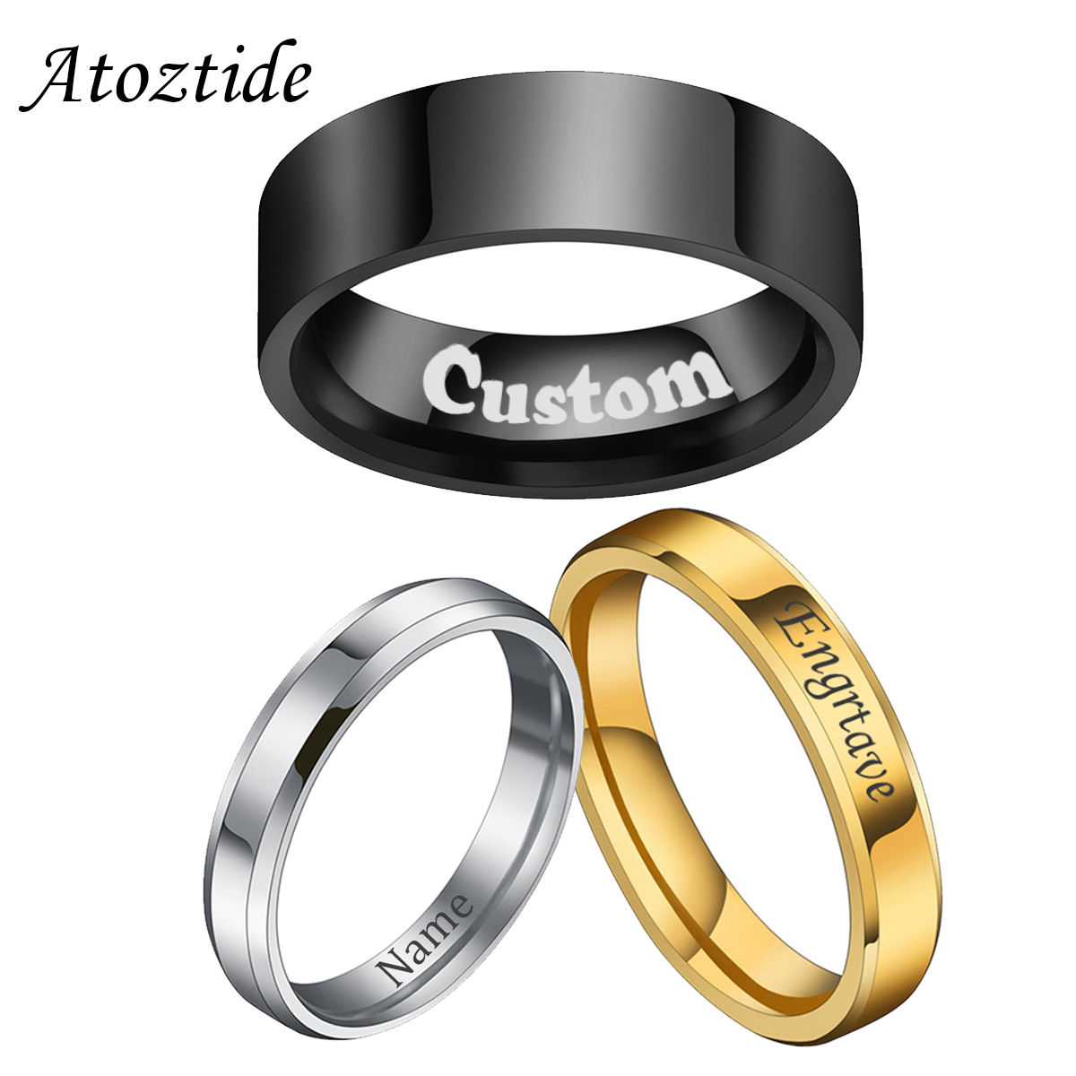Atoztide 4/6/8mm Personalized  – Wedding Zone recenzja i cena