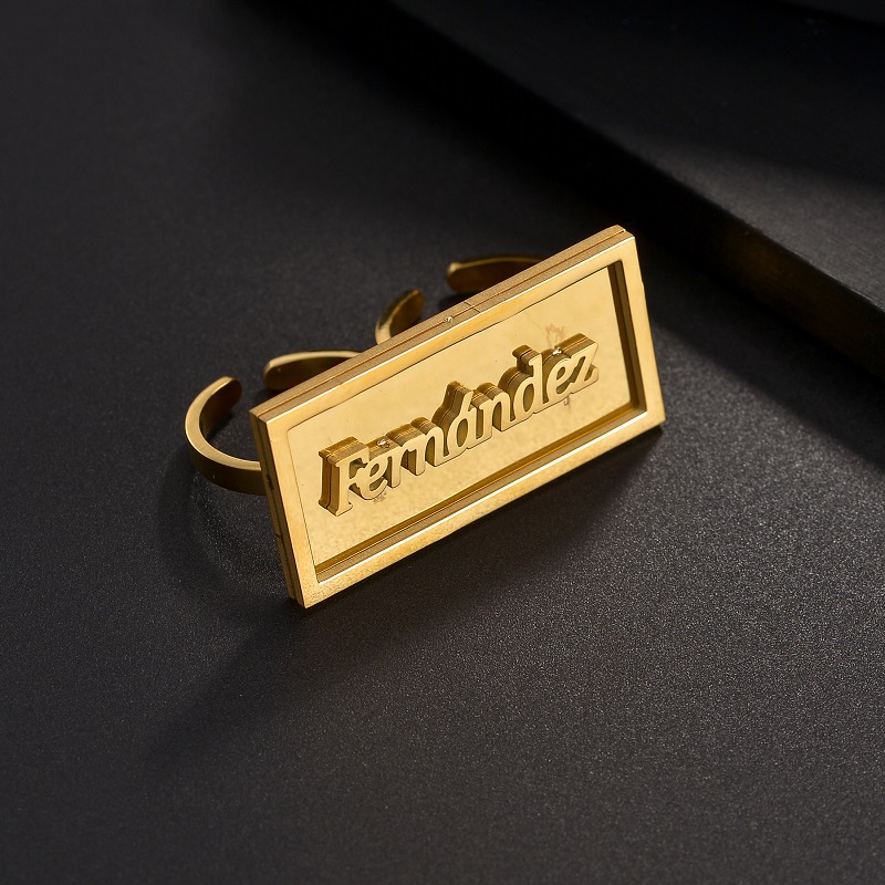 Fashion Custom Name Rings Stai – Wedding Zone recenzja i cena