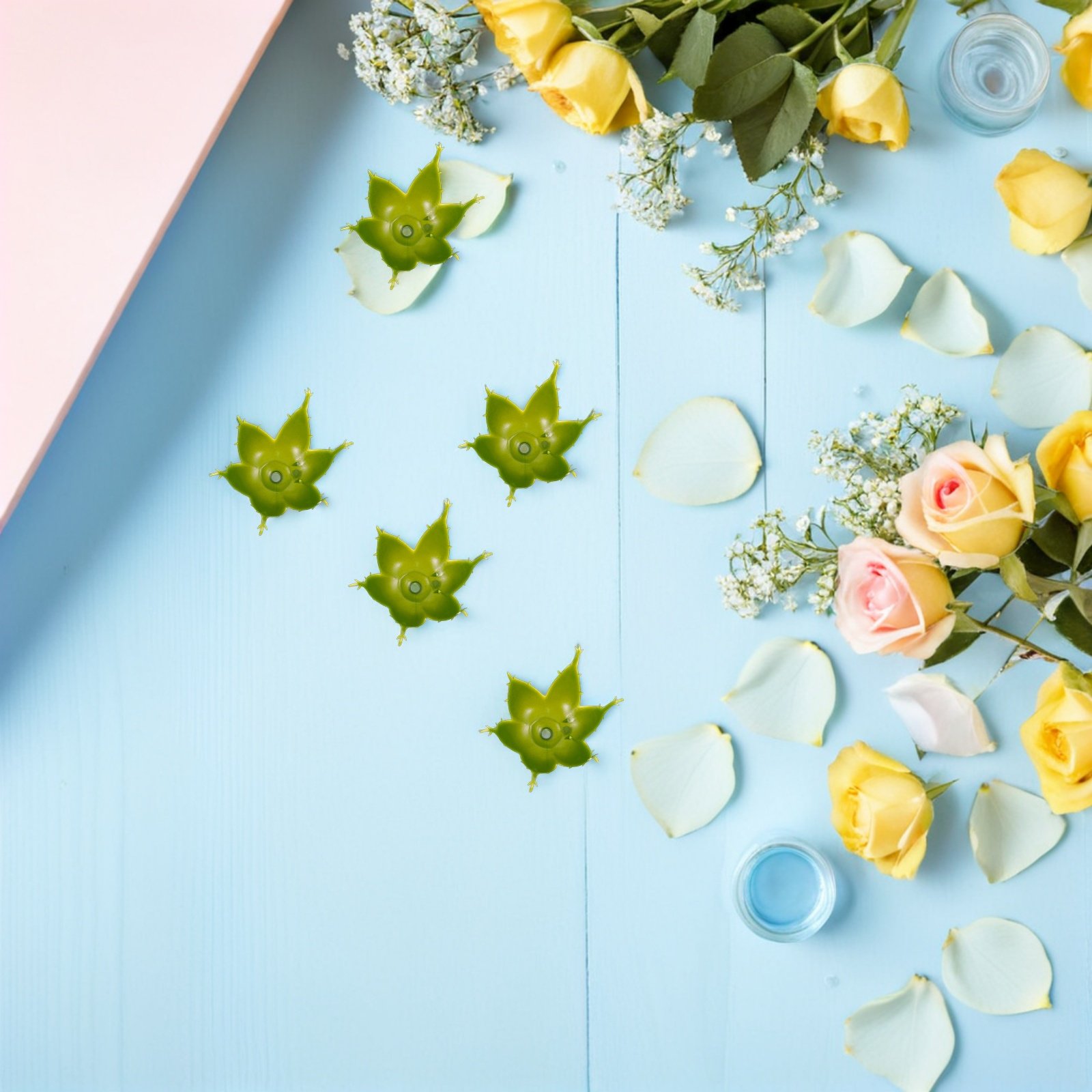 500Pcs Artificial Flower Calyx – Wedding Floral Supply recenzja i cena