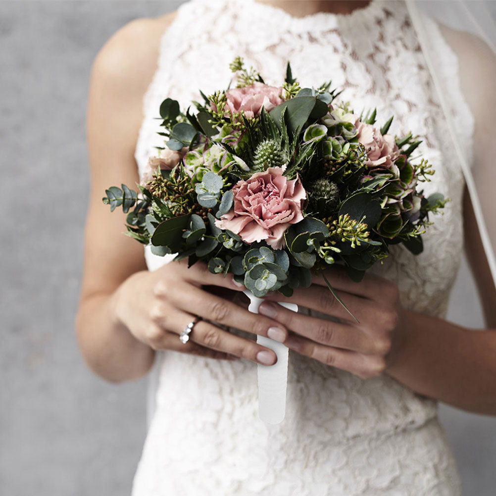 3Sets White Foam Bouquet Holde – Wedding Support recenzja i cena
