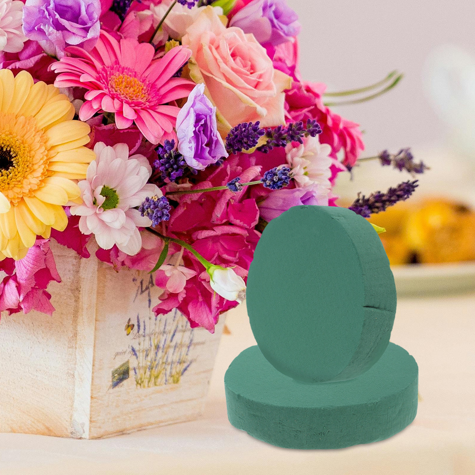 2Pcs Round Floral Foam Blocks  – Wedding Floral Supply recenzja i cena