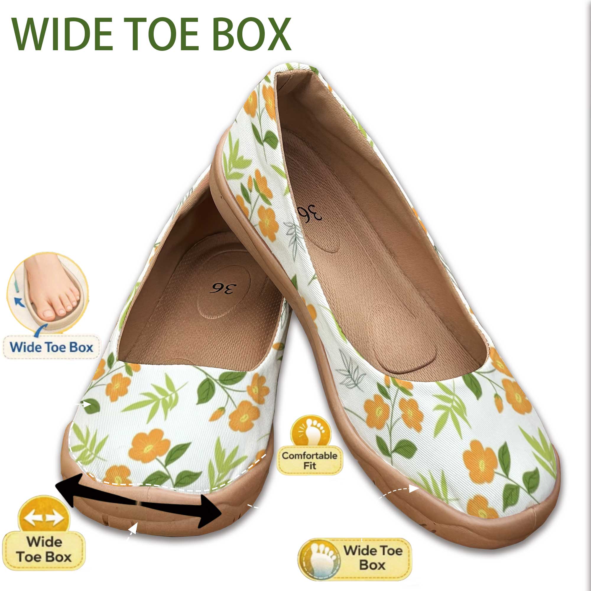 Good News for Wide Feet! Wide- – Good Floral & Wedding Decor Supply Photos recenzja i cena
