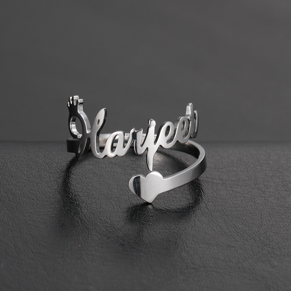 Custom Double Name Rings for W – Wedding Zone recenzja i cena