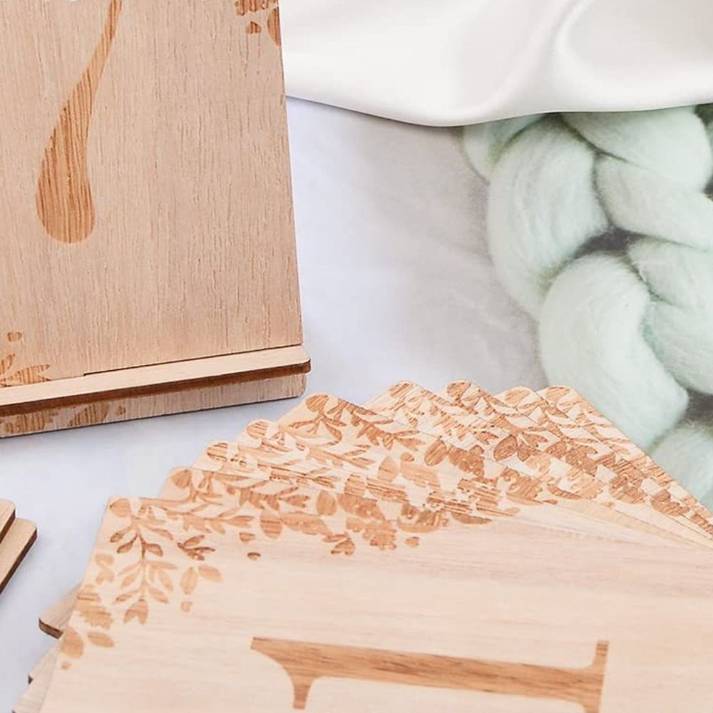 10pcs 1-10 Numbers Wooden Tabl – Table Number Gold recenzja i cena
