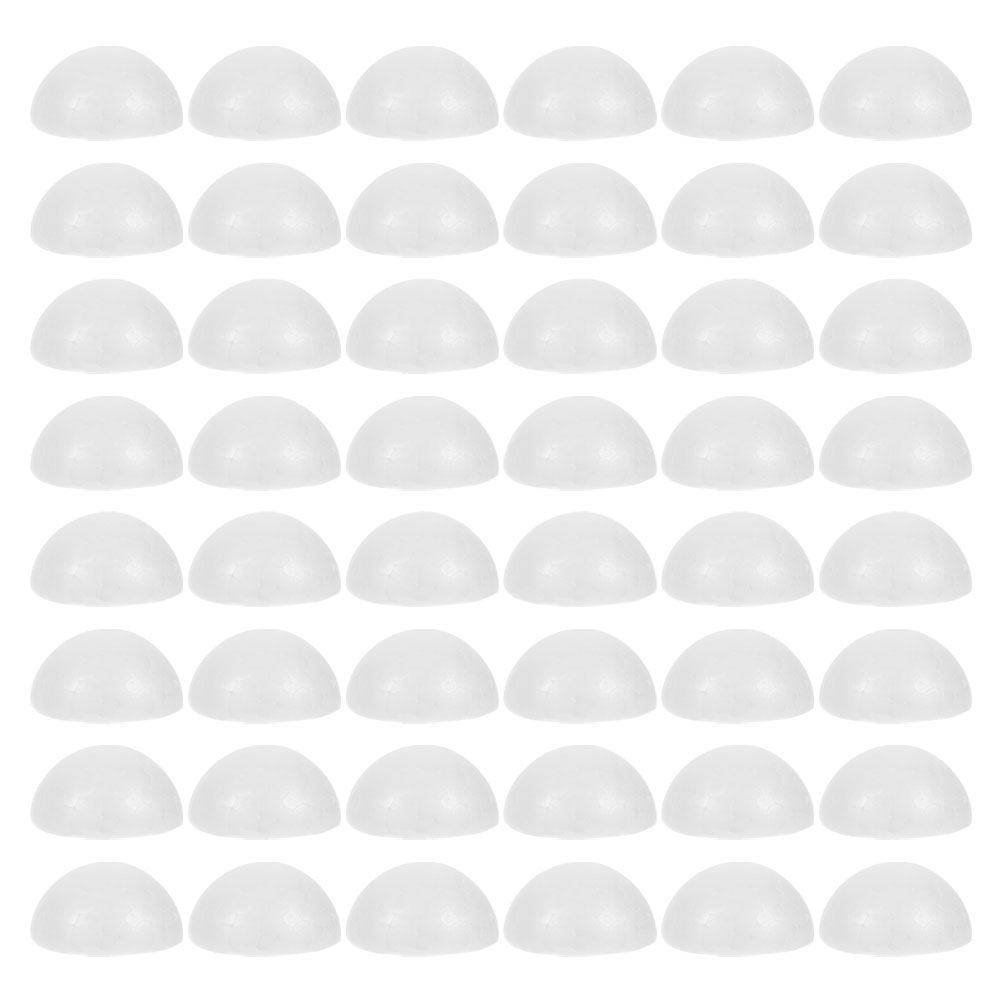 100Pcs White Foam Half Balls H – Wedding Floral Supply recenzja i cena