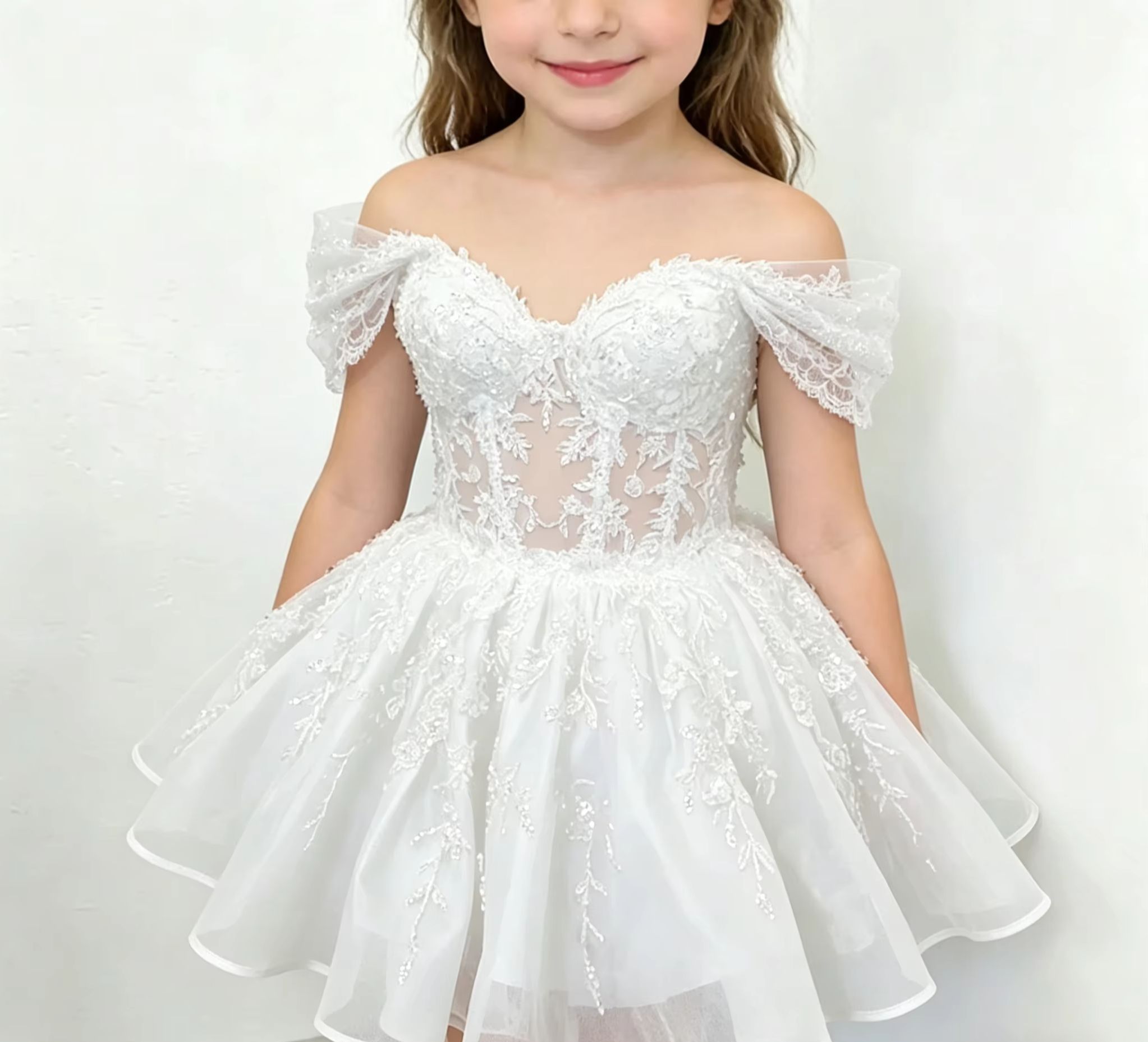 White Customized Off Shoulder  – Bridal Sash Ribbon recenzja i cena