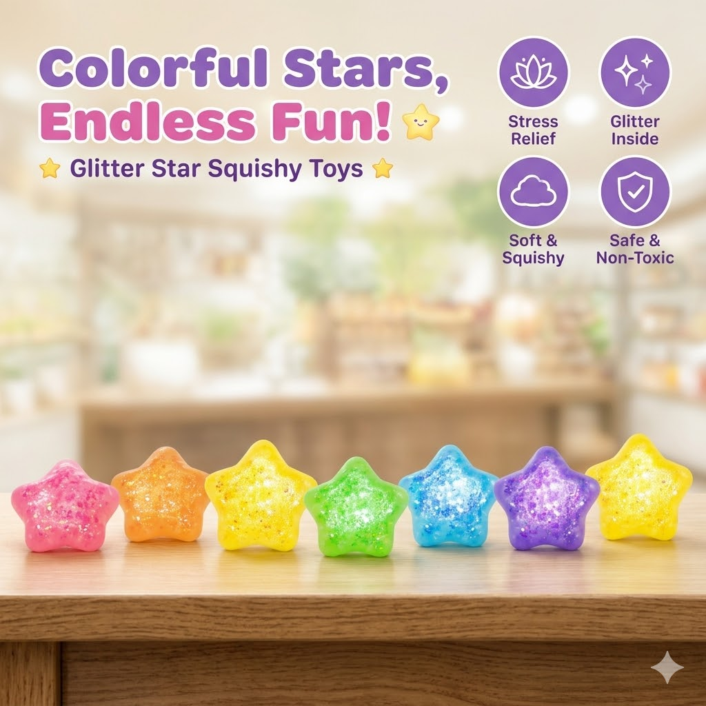 Viral Glitter Star Toy: Clear  – Wedding Superstar recenzja i cena