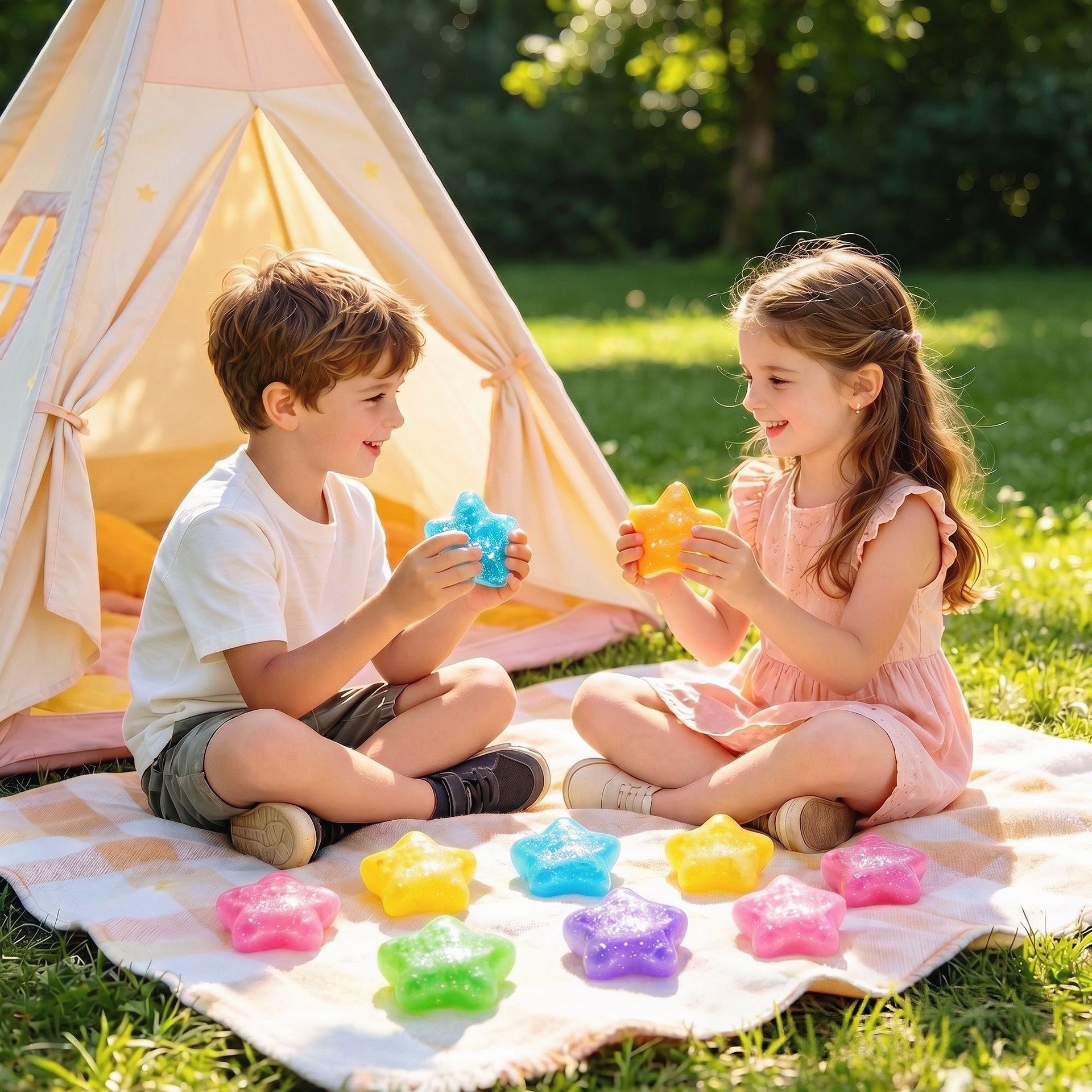 Viral Glitter Star Toy: Clear  – Wedding Superstar recenzja i cena