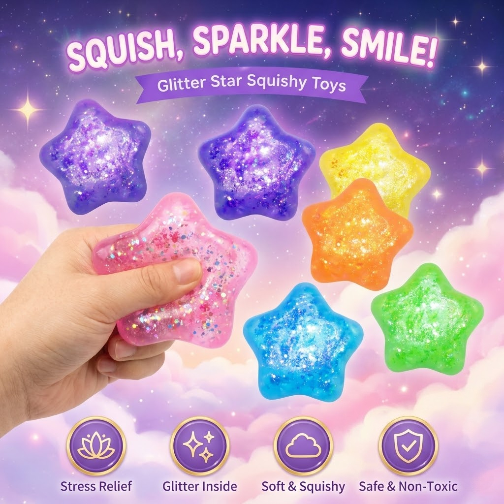Viral Glitter Star Toy: Clear  – Wedding Superstar recenzja i cena