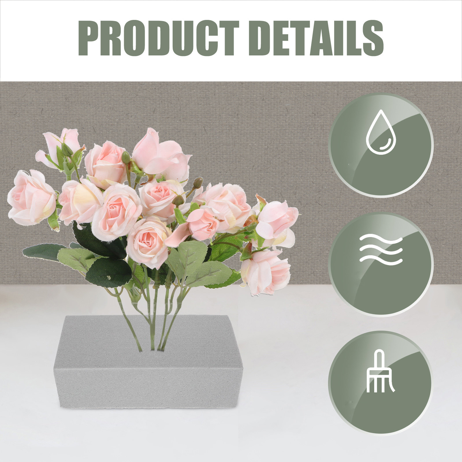 6Pcs Flower Mud Professional F – Wedding Floral Supply recenzja i cena
