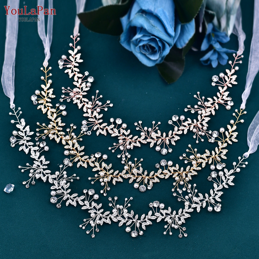 YouLaPan SH233 Rhinestone Brid – Bridal Sash Ribbon recenzja i cena