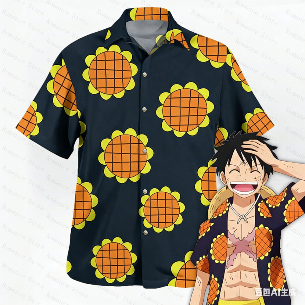 One Piece Luffy Hawaii Shirts  – Good Floral & Wedding Decor Supply Photos recenzja i cena