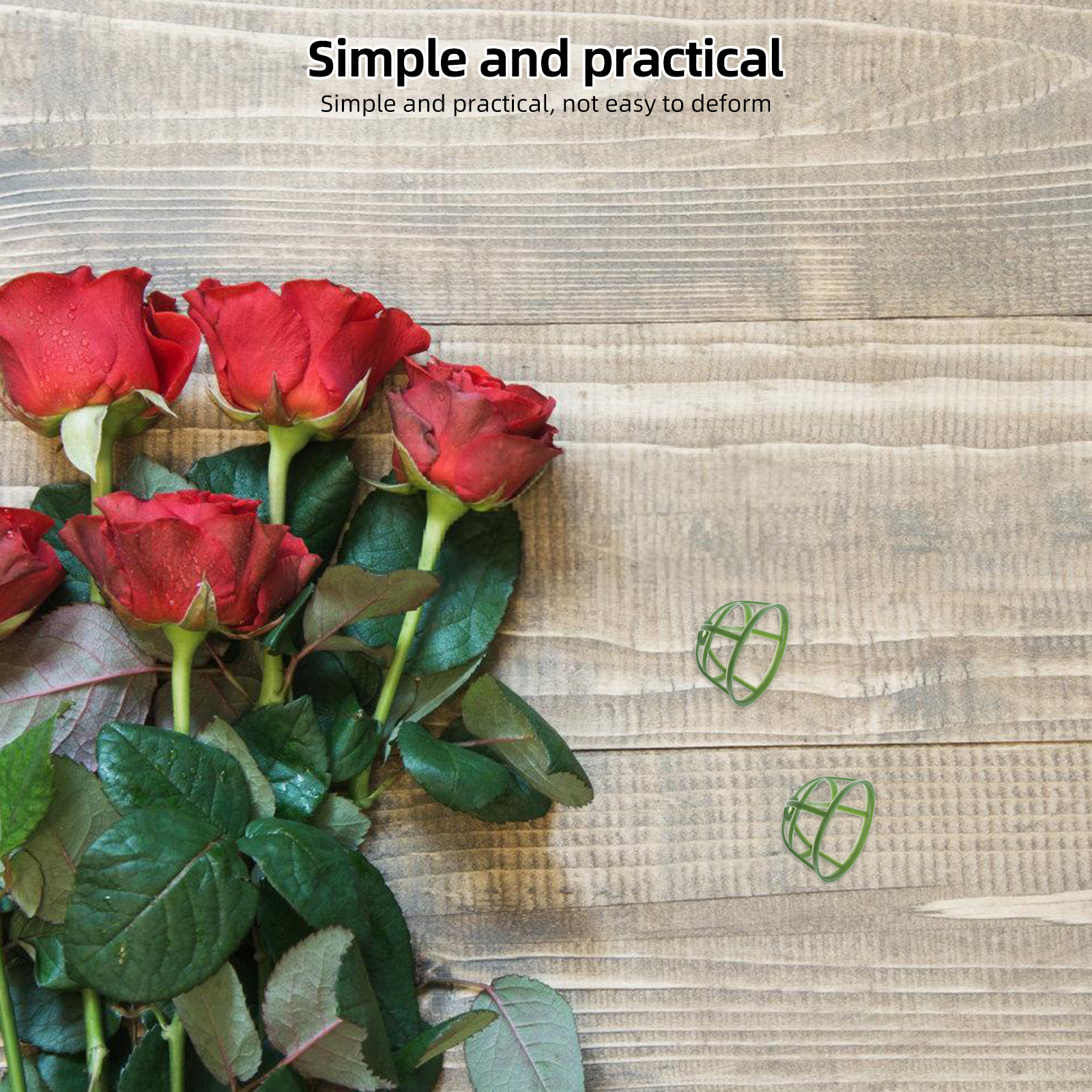 100Pcs Artificial Flower Frame – Wedding Floral Supply recenzja i cena