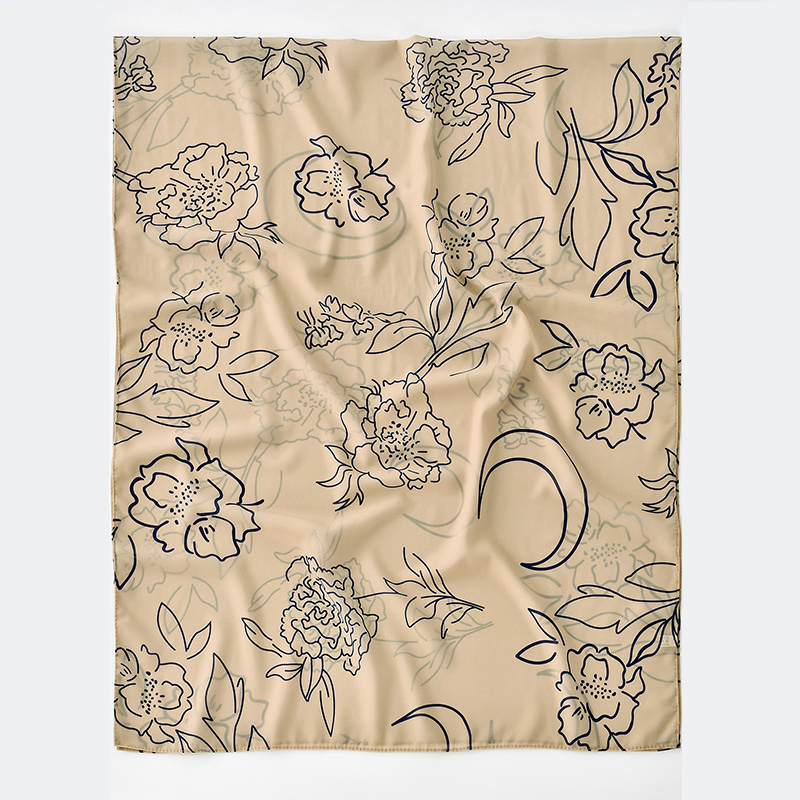 Ramadan Printed Chiffon Hijab  – Good Floral & Wedding Decor Supply Photos recenzja i cena