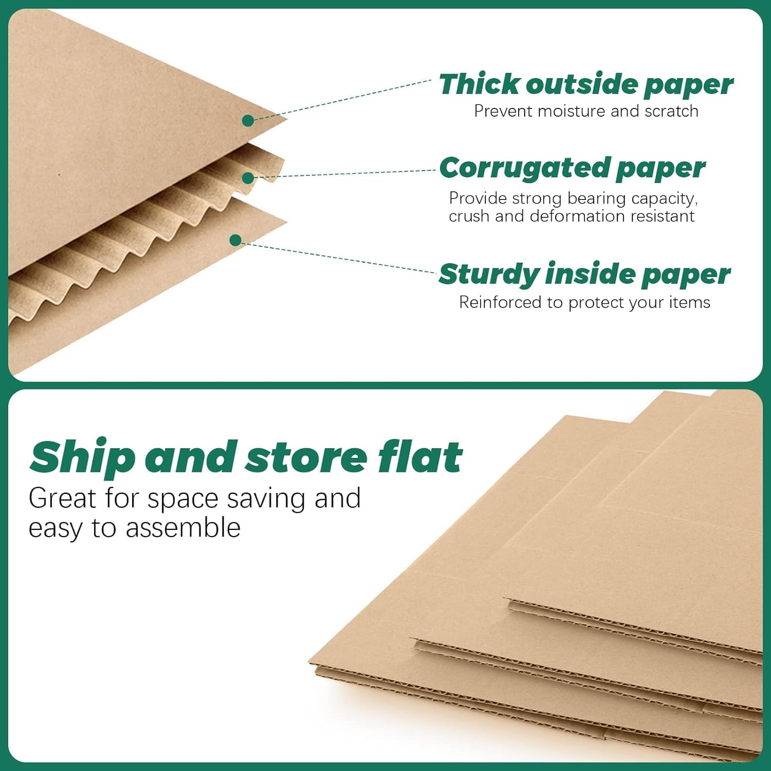 50 Pack 10x8x6 Brown Kraft Car – Wedding Supply Warehouse recenzja i cena