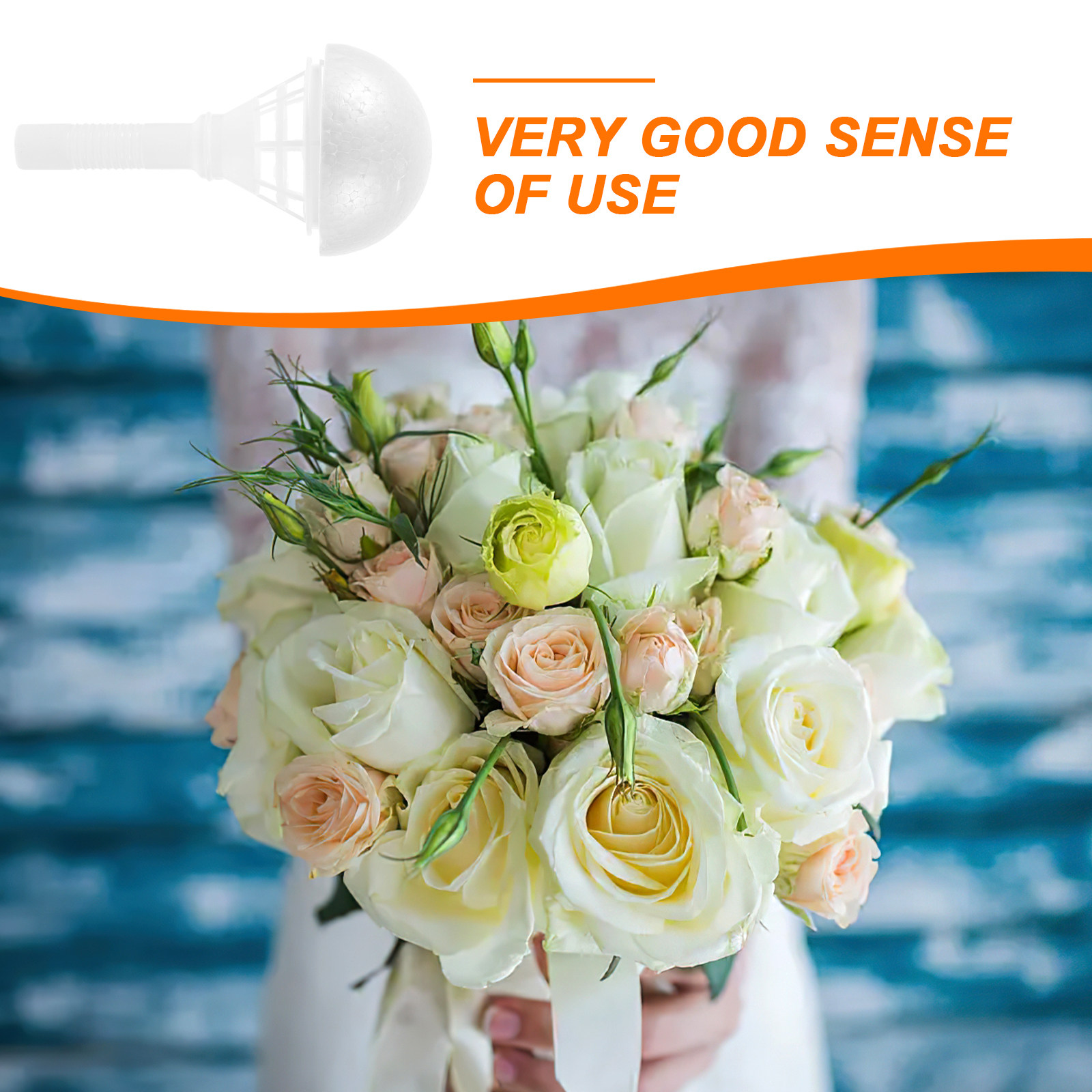 1Set Foam Floral Bouquet Holde – Wedding Floral Supply recenzja i cena