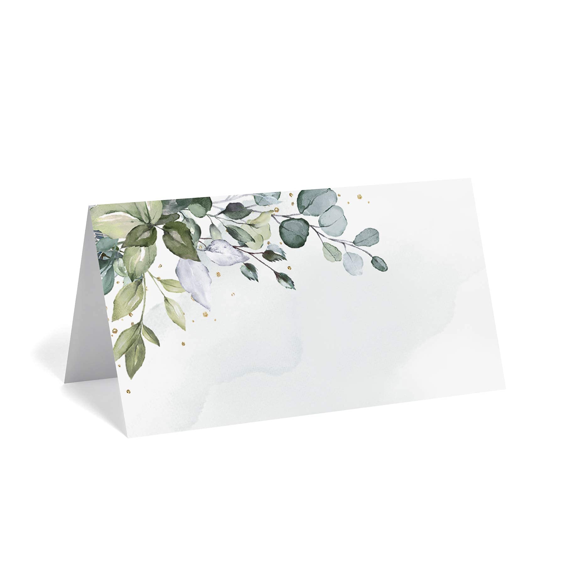 Green Leaf Watercolor Wedding  – Table Number Gold recenzja i cena