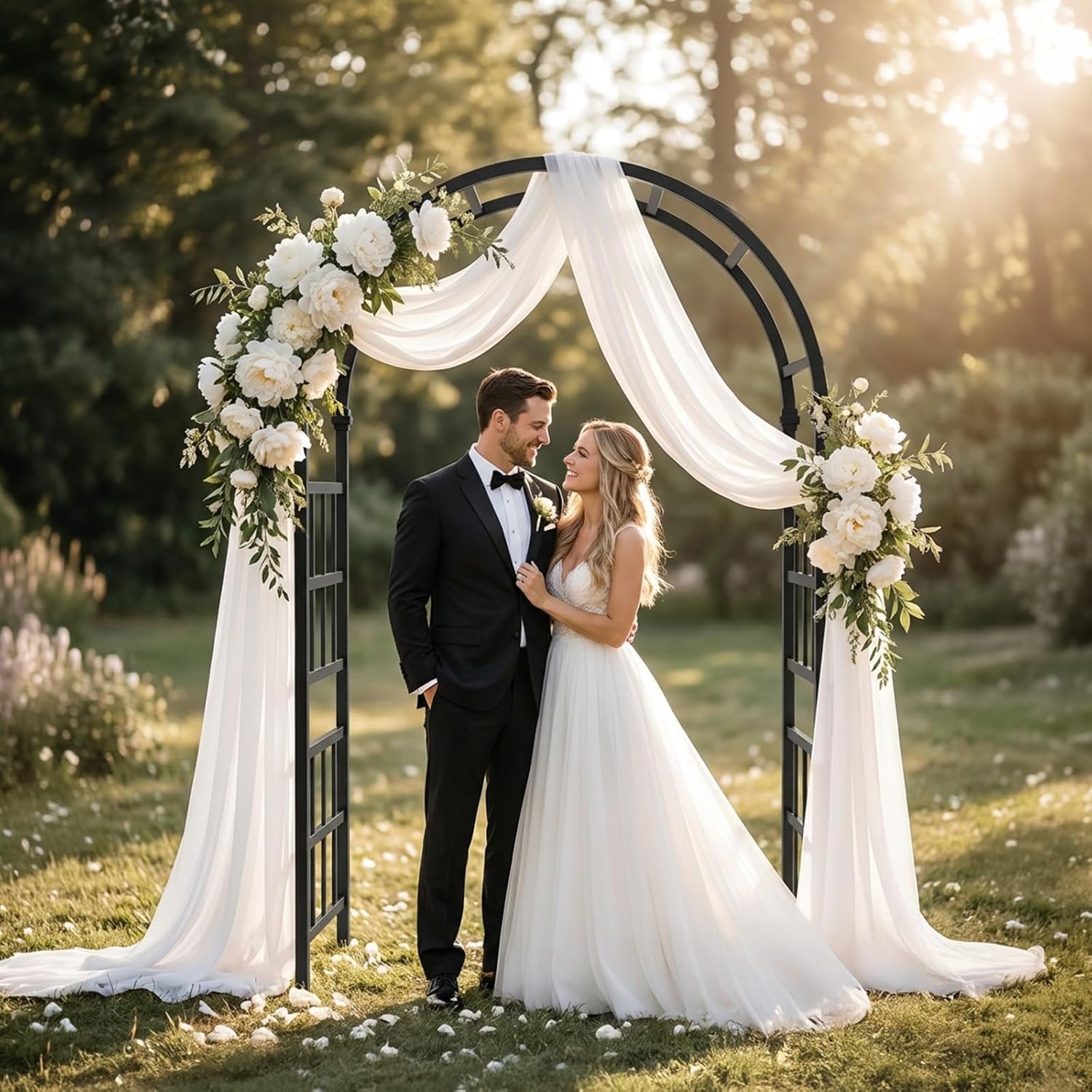 PVC Garden Arch Trellis Climbi – Wedding Support recenzja i cena