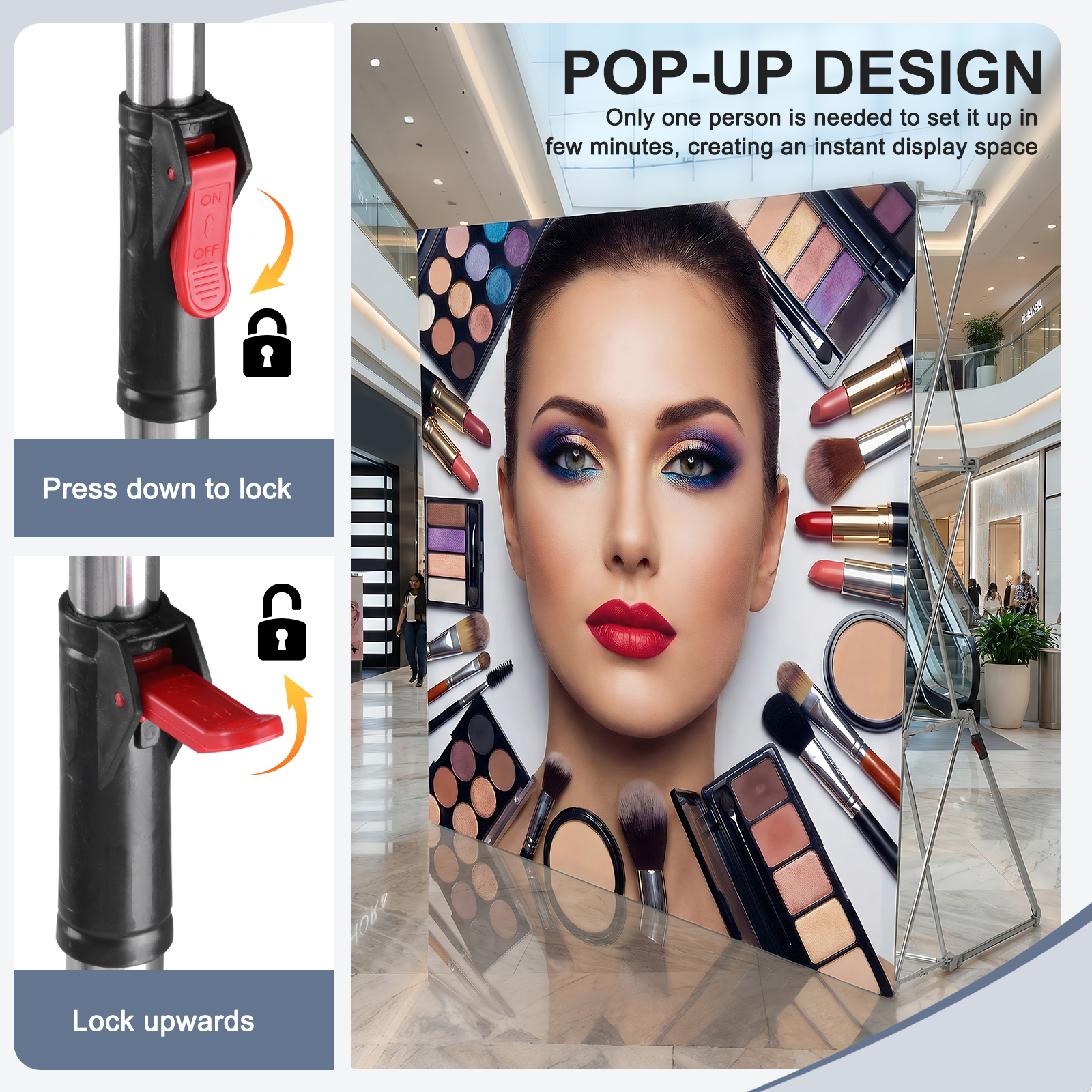 Pop Up Display Stand Detachabl – Wedding Support recenzja i cena