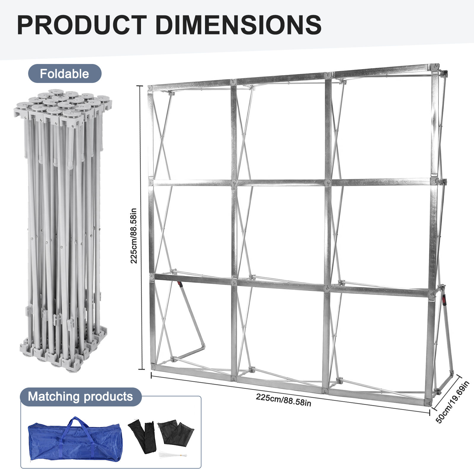 Pop Up Display Stand Detachabl – Wedding Support recenzja i cena