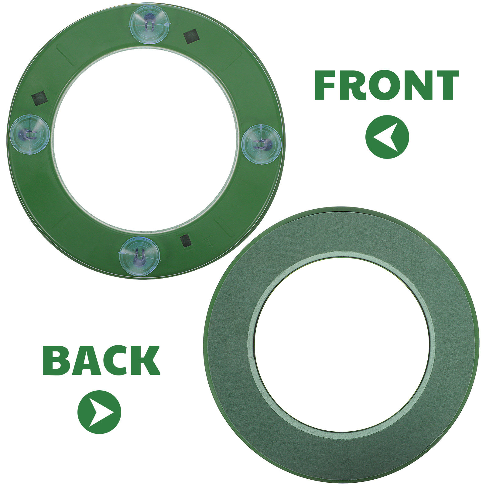 2Pcs Wet Floral Foam Wreath wi – Wedding Floral Supply recenzja i cena