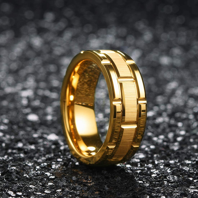 Fashion Men 8MM Stainless Stee – Wedding Zone recenzja i cena