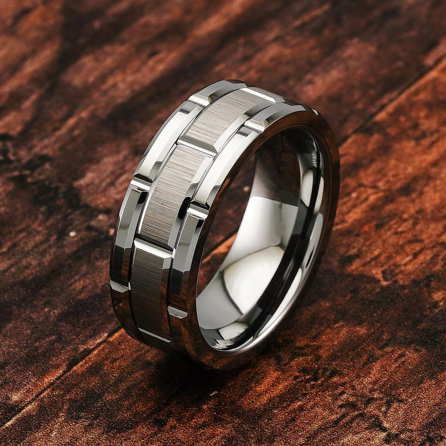 Fashion Men 8MM Stainless Stee – Wedding Zone recenzja i cena