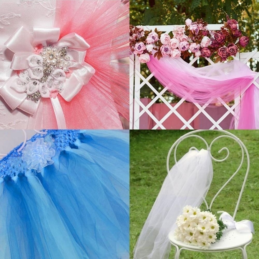 Multi-clolor Tulle Mesh Ribbon – Wedding Backdrop Curtain recenzja i cena