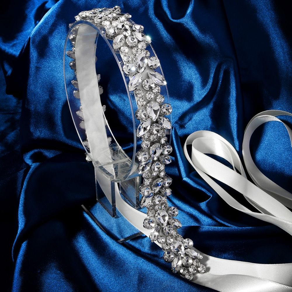 Fashion Luxury Crystal Pearls  – Bridal Sash Ribbon recenzja i cena