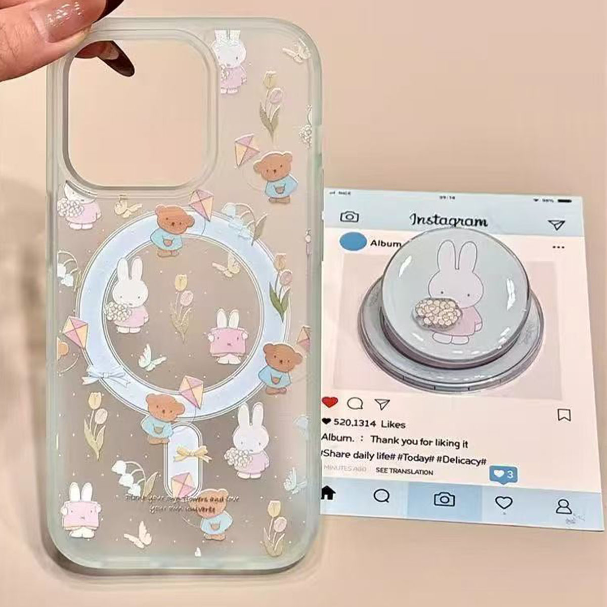 Cute Miffy Collectible MagSafe – Good Floral & Wedding Decor Supply Photos recenzja i cena