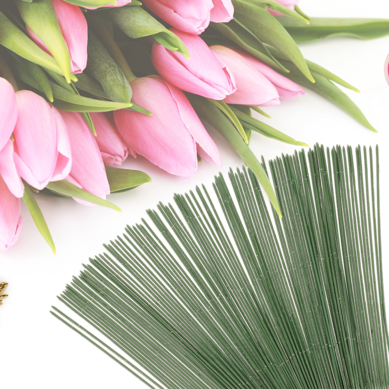 100Pcs Simulation Floral Stems – Wedding Floral Supply recenzja i cena